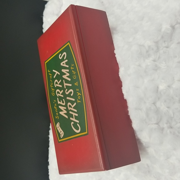 Restoration Hardware Other - Restoration Hardware "Santa's Giftcraft Merry Christmas Toys & Gifts" Wood Box